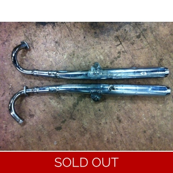 1974-75 Yamaha RD250 RD350 Exhaust Set